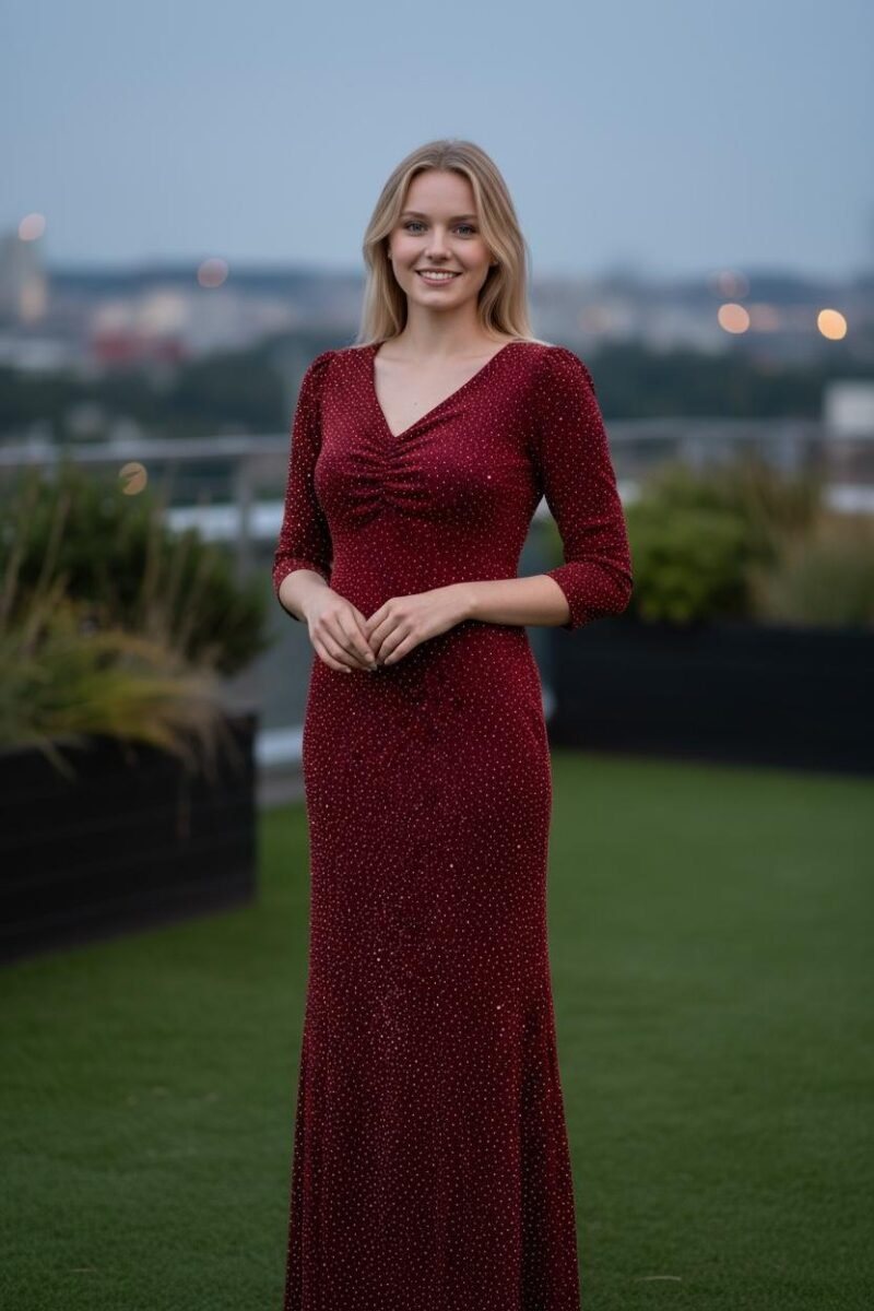 Bodycon Dress Shimmer - Image 2