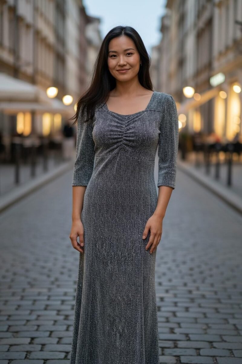 Bodycon Dress Shimmer - Image 2